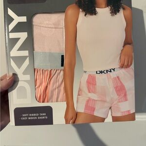 DKNY Blush and White Lounge Set